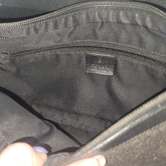 Gucci Denim Leather Shoulder Bag - Picture 14 of 16